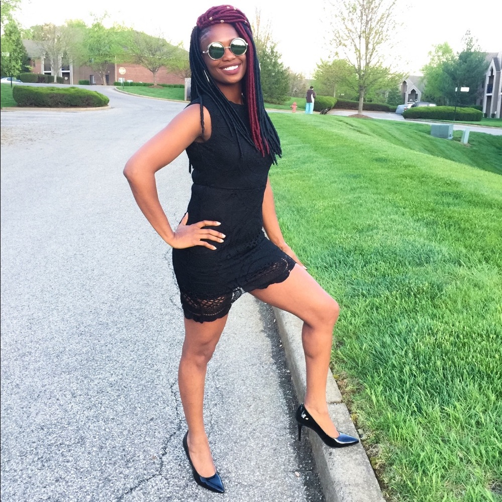 Stella Luce Crochet Lined Dress